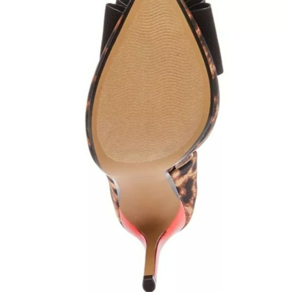 Betsy Johnson Prince-P Leopard Heels -7 - Picture 2 of 8